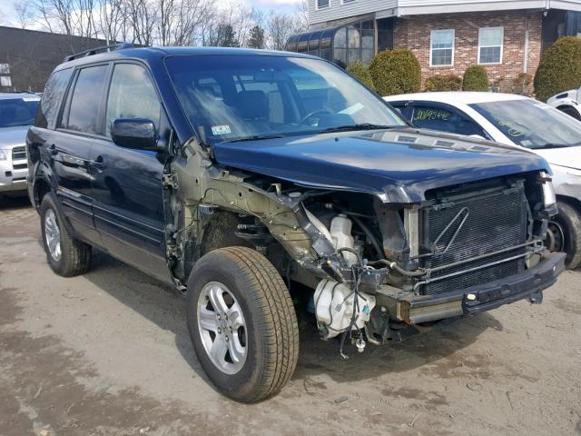 5FNYF18278B001317 - 2008 HONDA PILOT VP BLACK photo 1