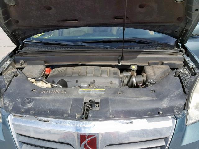 5GZEV23D89J140241 - 2009 SATURN OUTLOOK XR მწვანე ფოტო 7