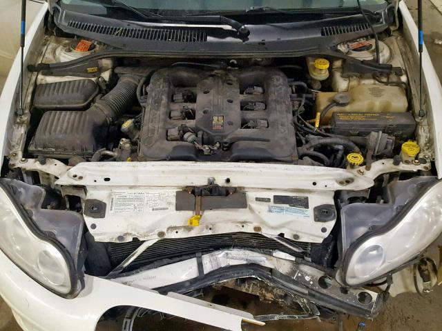 2C3HC56G61H501004 - 2001 CHRYSLER LHS WHITE photo 7