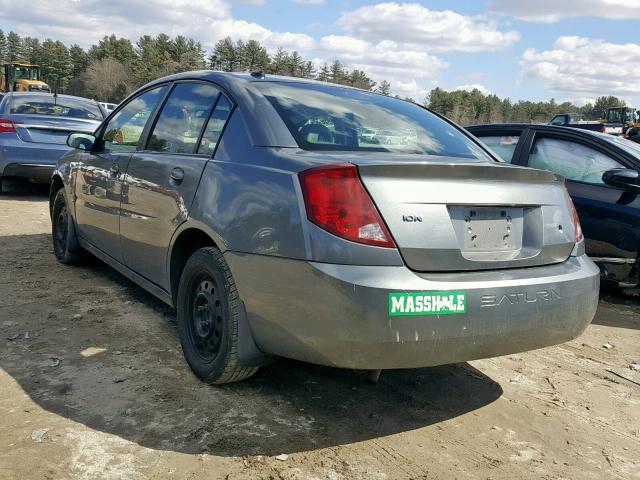 1G8AZ55F77Z120673 - 2007 SATURN ION LEVEL GRAY photo 3