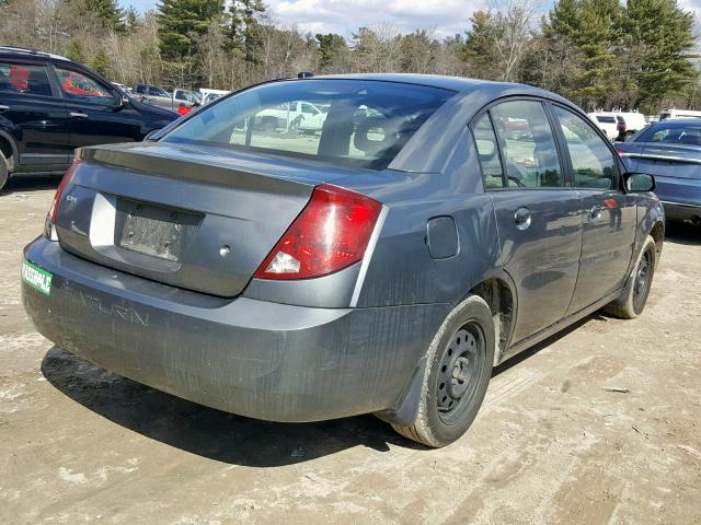 1G8AZ55F77Z120673 - 2007 SATURN ION LEVEL GRAY photo 4