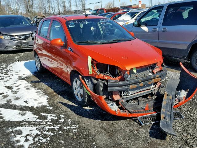 3G1TX65E69L132656 - 2009 CHEVROLET AVEO LT ORANGE photo 1