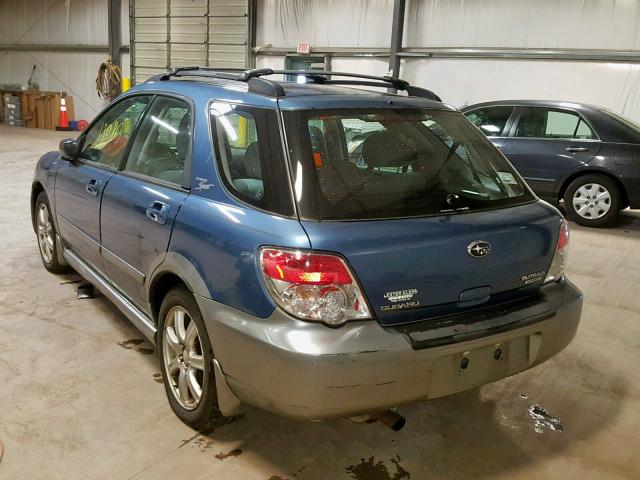 JF1GG63677H811891 - 2007 SUBARU IMPREZA OU BLUE photo 3