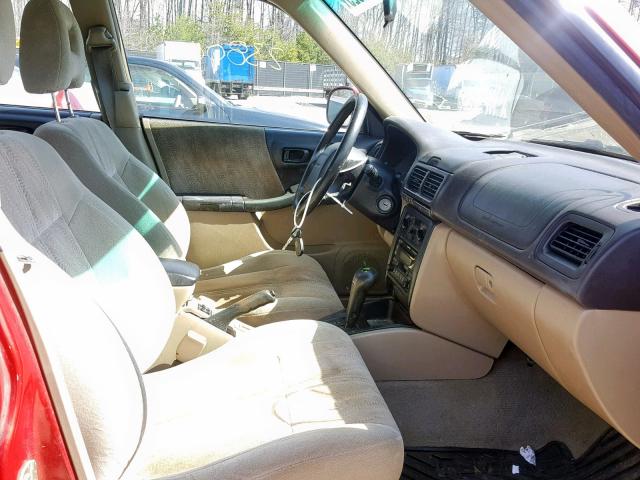 JF1SF65632H749571 - 2002 SUBARU FORESTER S Qırmızı foto 5
