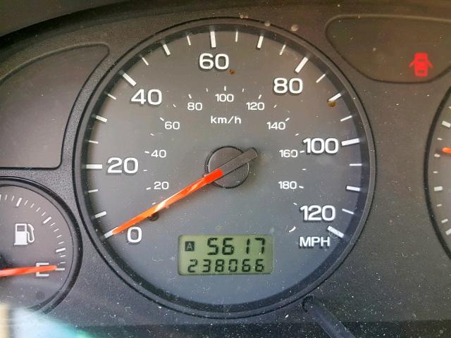 JF1SF65632H749571 - 2002 SUBARU FORESTER S Qırmızı foto 8