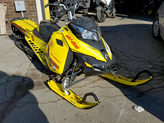 2BPSTEFA2FV000746 - 2015 SKI DOO SUMMIT X YELLOW photo 1