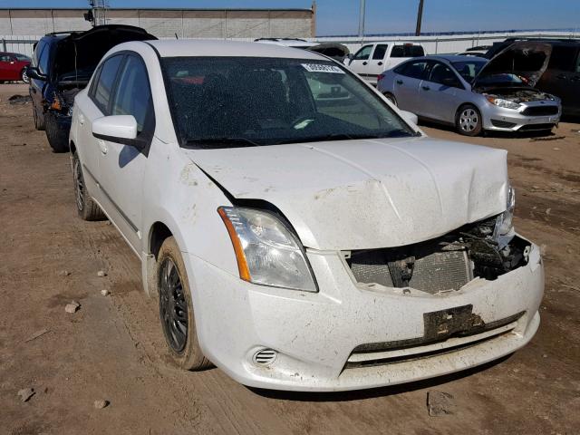 3N1AB6AP1AL674212 - 2010 NISSAN SENTRA 2.0 WHITE photo 1