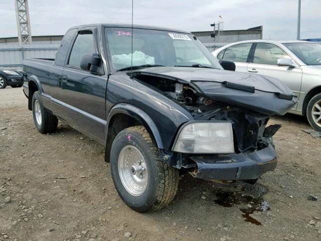 1GTCS19WX18183317 - 2001 GMC SONOMA BLACK photo 1