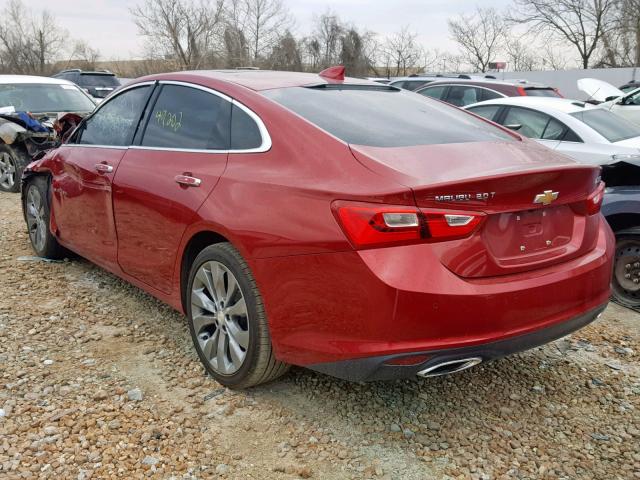 1G1ZH5SX1GF273973 - 2016 CHEVROLET MALIBU PRE წითელი ფოტო 3
