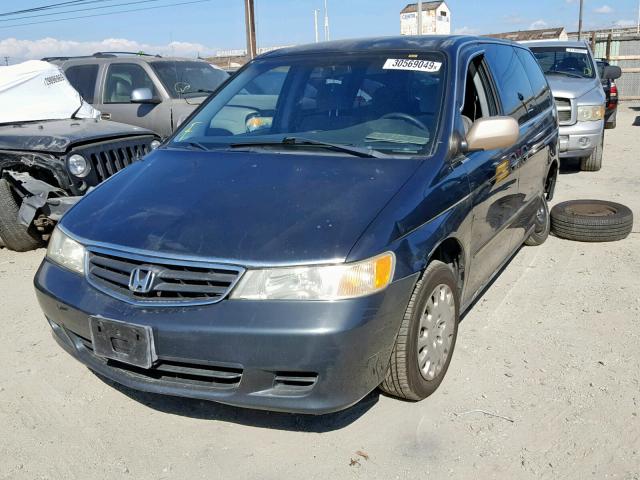 5FNRL18523B121056 - 2003 HONDA ODYSSEY LX GRAY photo 2