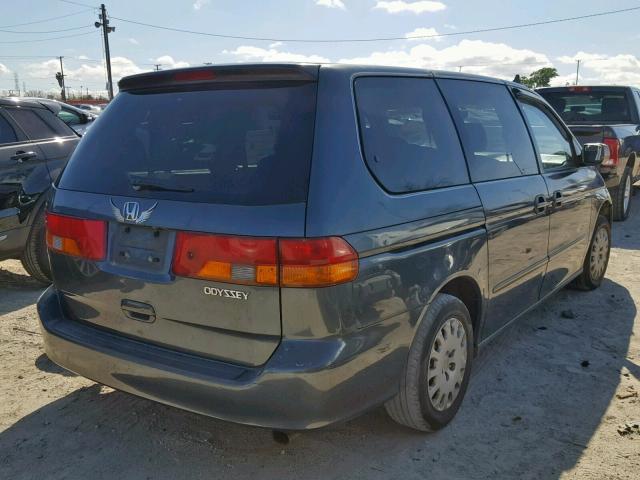 5FNRL18523B121056 - 2003 HONDA ODYSSEY LX GRAY photo 4