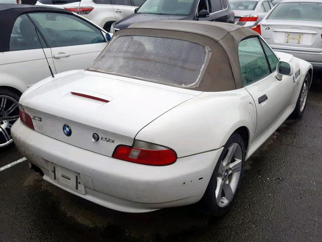 WBACN33431LM03952 - 2001 BMW Z3 2.5 WHITE photo 4