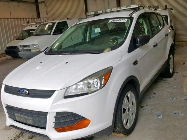 1FMCU0F75FUB80935 - 2015 FORD ESCAPE S WHITE photo 2