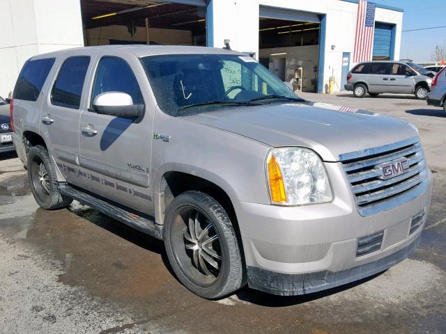 1GKFC135X8R213841 - 2008 GMC YUKON HYBR SILVER photo 1