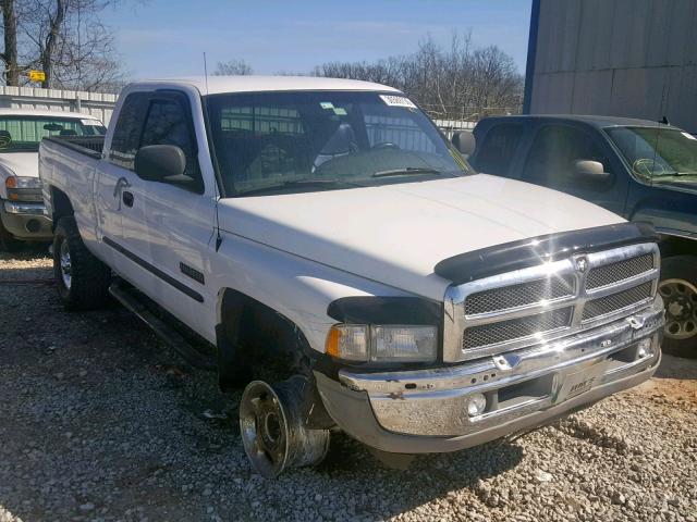 1B7KF236X1J563149 - 2001 DODGE RAM 2500 WHITE photo 1