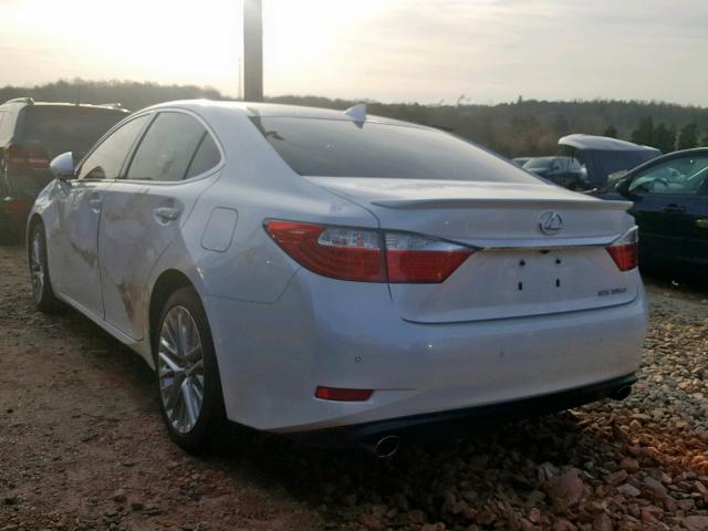 JTHBK1GG1F2205611 - 2015 LEXUS ES 350 WHITE photo 3