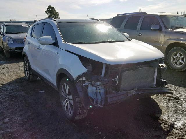 KNDPCCA20B7079168 - 2011 KIA SPORTAGE E WHITE photo 1