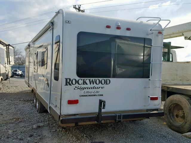 4X4TRLG2XD1850868 - 2013 WILDWOOD ROCKWOOD WHITE photo 3