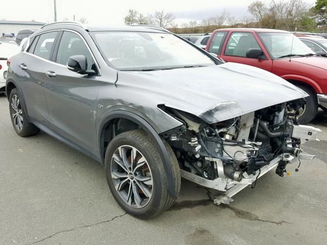 SJKCH5CR5HA024357 - 2017 INFINITI QX30 BASE GRAY photo 1