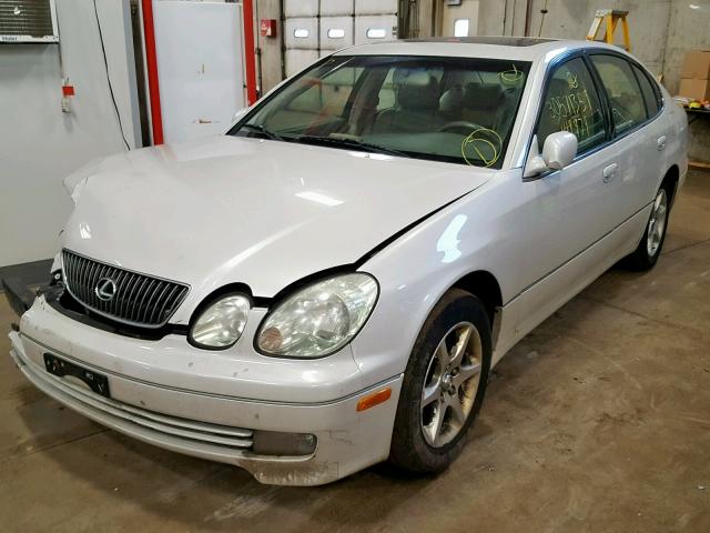 JT8BD69S040202197 - 2004 LEXUS GS 300 CREAM photo 2