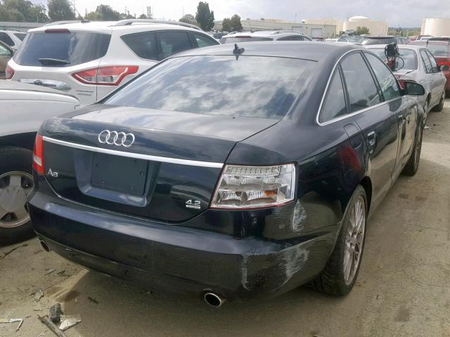 WAUEV74F97N090564 - 2007 AUDI A6 S-LINE BLACK photo 4