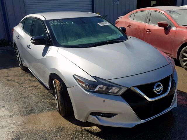 1N4AA6APXJC380664 - 2018 NISSAN MAXIMA 3.5 SILVER photo 1