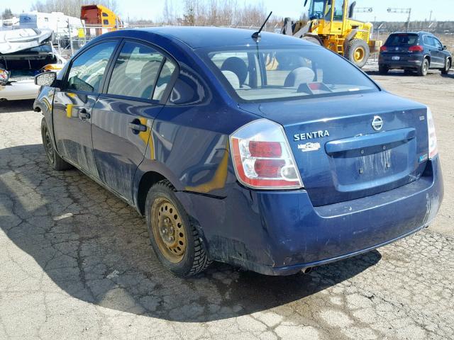 3N1AB61E99L671164 - 2009 NISSAN SENTRA 2.0 BLUE photo 3