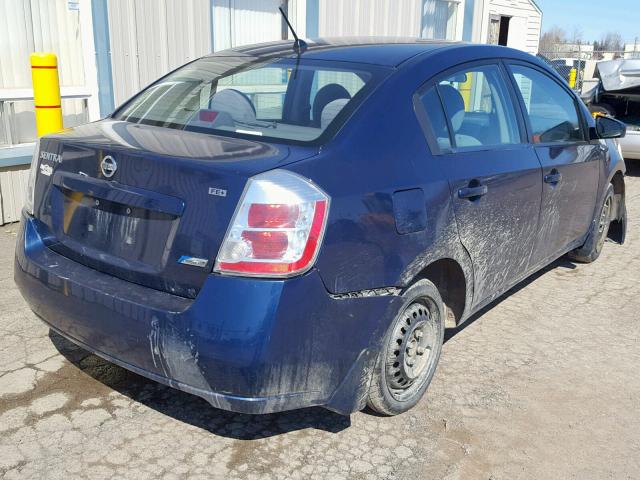 3N1AB61E99L671164 - 2009 NISSAN SENTRA 2.0 BLUE photo 4