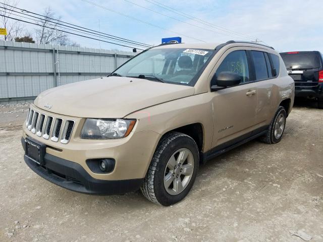 1C4NJCBA8HD189205 - 2017 JEEP COMPASS SPORT  photo 2