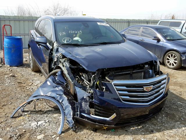 1GYKNBRS7HZ150229 - 2017 CADILLAC XT5 LUXURY BLACK photo 1