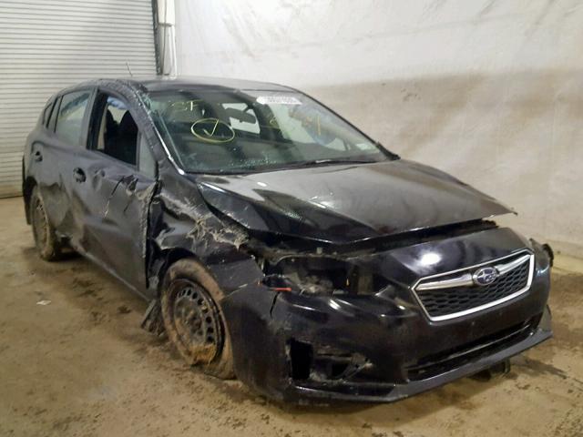 4S3GTAA61H1725546 - 2017 SUBARU IMPREZA BLACK photo 1