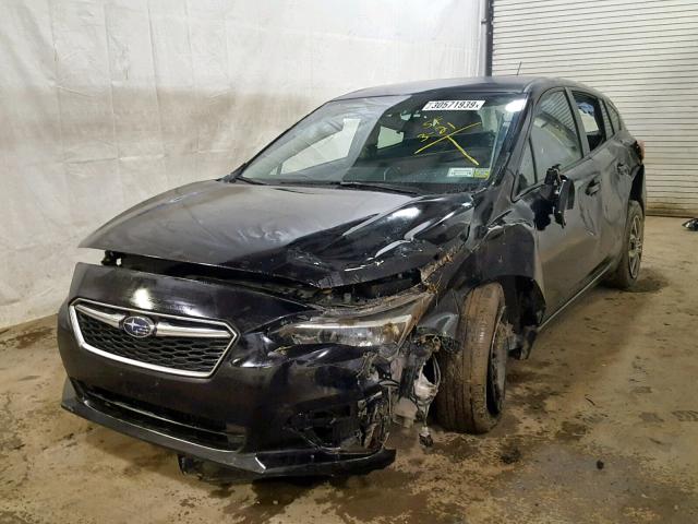 4S3GTAA61H1725546 - 2017 SUBARU IMPREZA BLACK photo 2