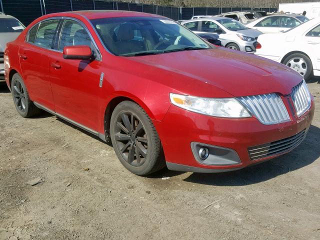 1LNHM94R49G610634 - 2009 LINCOLN MKS BURGUNDY photo 1