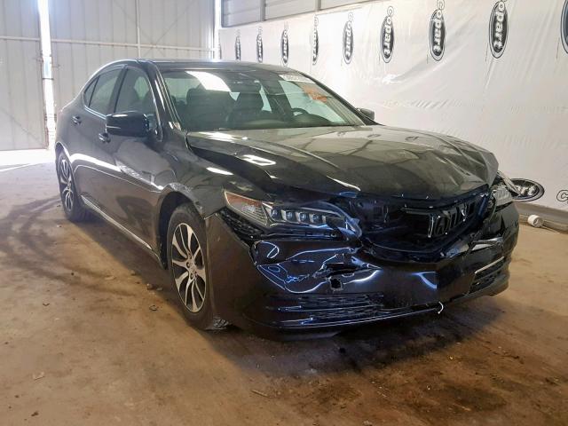 19UUB1F51FA005443 - 2015 ACURA TLX TECH შავი ფოტო 1