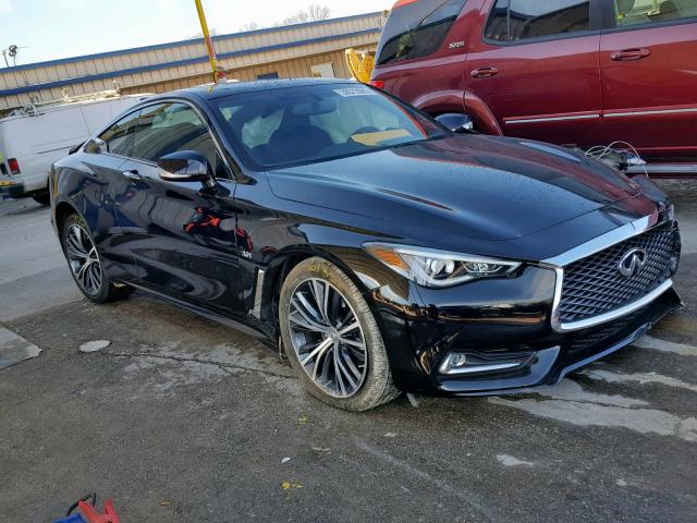 JN1EV7EL0JM392395 - 2018 INFINITI Q60 LUXE 3 BLACK photo 1