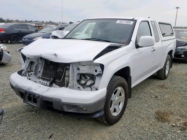 1GCESCFE0C8145520 - 2012 CHEVROLET COLORADO L WHITE photo 2