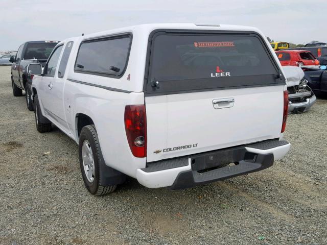 1GCESCFE0C8145520 - 2012 CHEVROLET COLORADO L WHITE photo 3