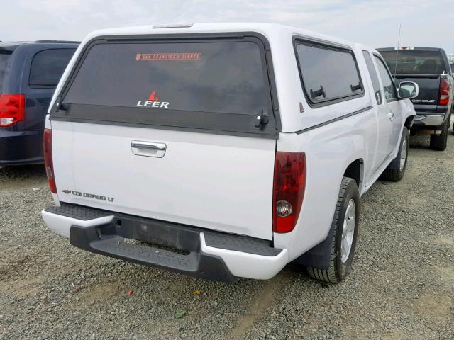 1GCESCFE0C8145520 - 2012 CHEVROLET COLORADO L WHITE photo 4