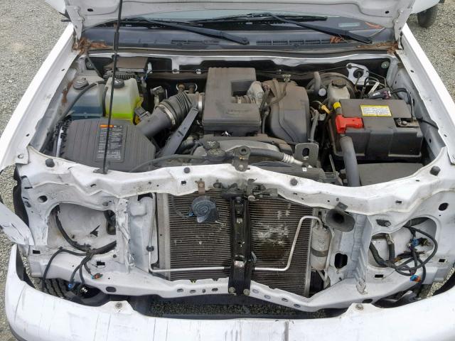 1GCESCFE0C8145520 - 2012 CHEVROLET COLORADO L WHITE photo 7