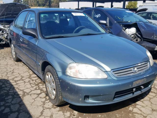 2HGEJ6617YH537513 - 2000 HONDA CIVIC BASE 青色 照片 1