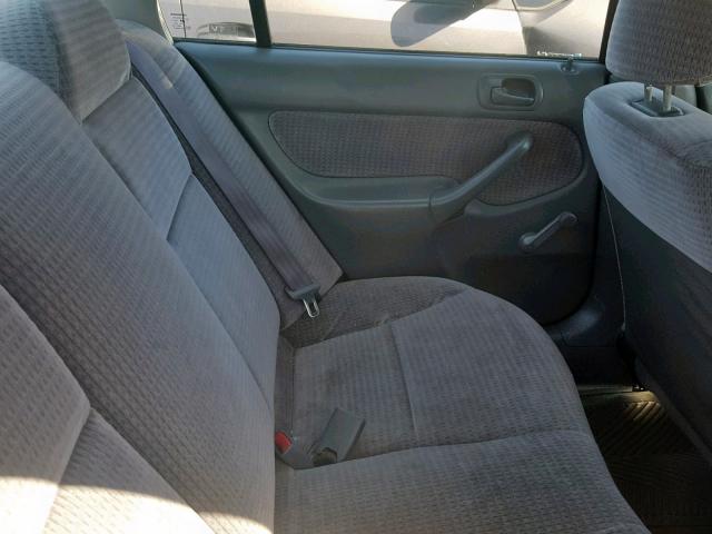 2HGEJ6617YH537513 - 2000 HONDA CIVIC BASE 青色 照片 6