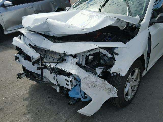 1G1ZB5ST5HF168725 - 2017 CHEVROLET MALIBU LS WHITE photo 9