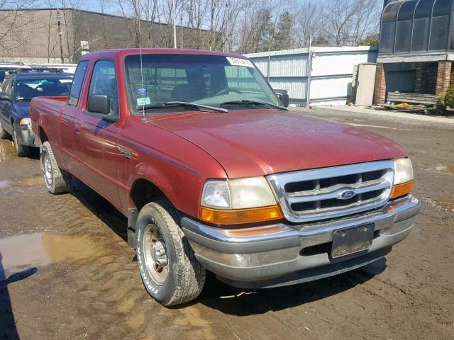 1FTYR14U4WPA18951 - 1998 FORD RANGER SUP RED photo 1