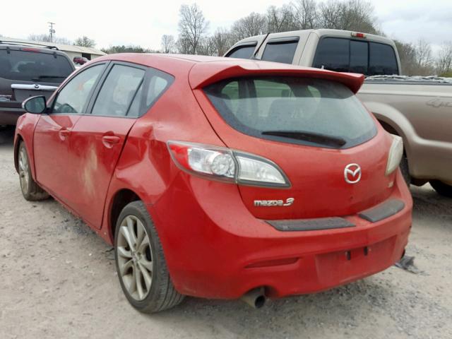 JM1BL1H5XA1132152 - 2010 MAZDA 3 S RED photo 3