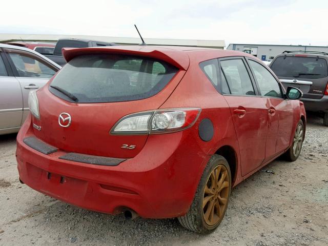 JM1BL1H5XA1132152 - 2010 MAZDA 3 S RED photo 4