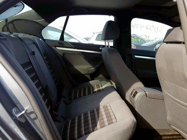 3VWDJ71K98M054040 - 2008 VOLKSWAGEN GLI ნაცრისფერი ფოტო 6