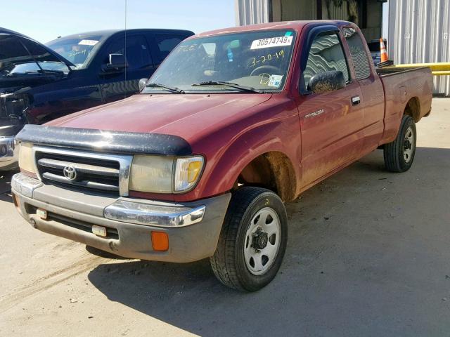 4TAWM72N7XZ454750 - 1999 TOYOTA TACOMA XTR 红色 照片 2