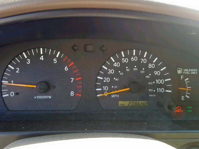 4TAWM72N7XZ454750 - 1999 TOYOTA TACOMA XTR 红色 照片 8