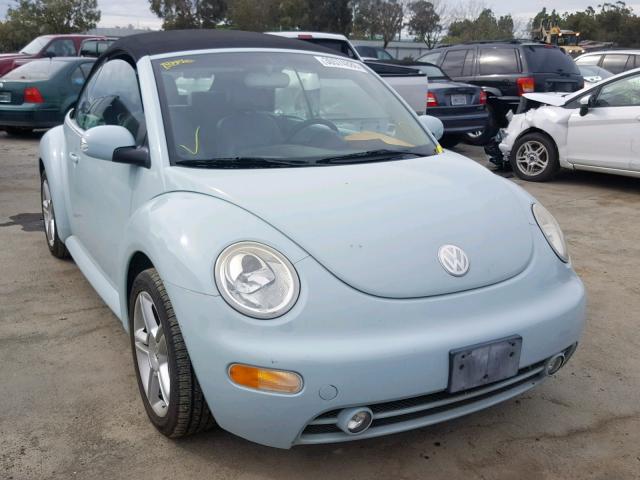 3VWCD31Y95M317767 - 2005 VOLKSWAGEN NEW BEETLE Blau Foto 1