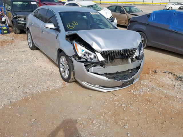 1G4GB5G33GF206874 - 2016 BUICK LACROSSE SILVER photo 1